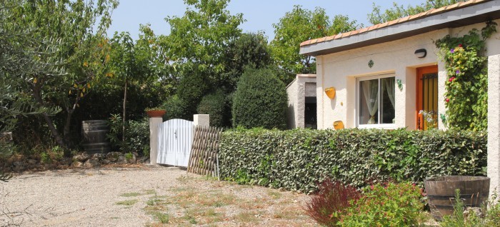 parking inside the property