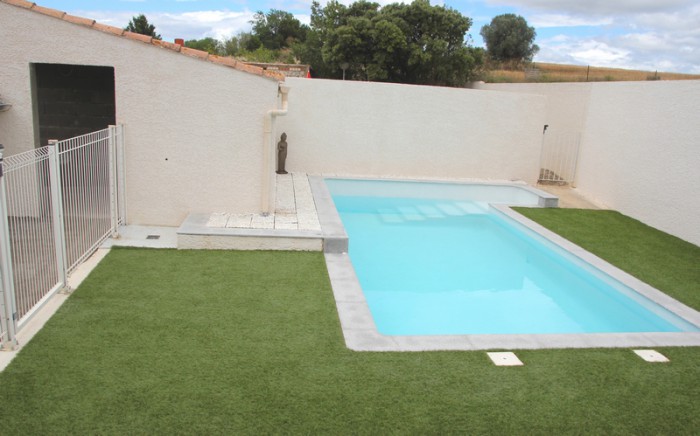 Piscine sécurisée dans l'Hérault